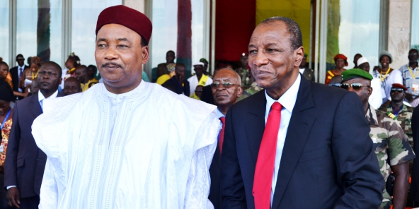 Mahamadou Issoufou et Alpha Condé