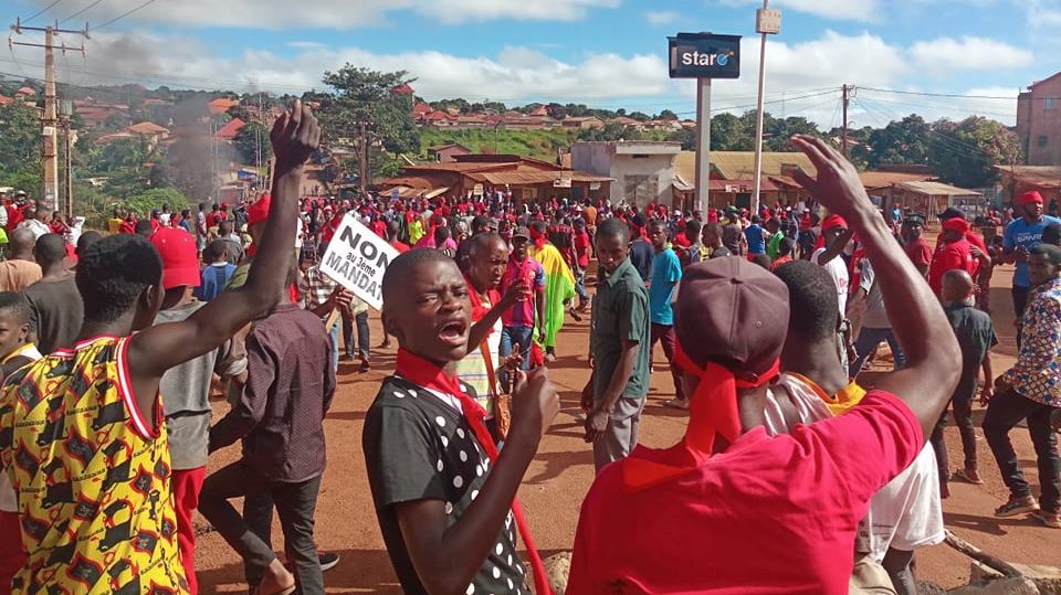 Manifestations en Guinée