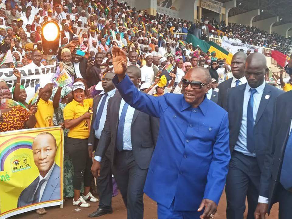 Alpha Condé, Président de la République de Guinée