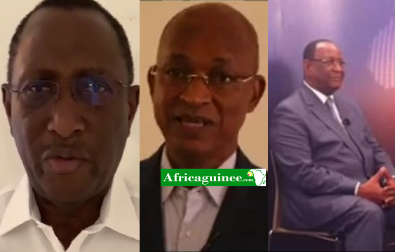 Les anciens Premiers ministres, Cellou Dalein Diallo, Sidya Touré et Lansana Kouyaté