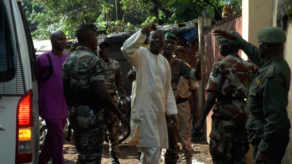 Abdourahmane Sanoh, coordinateur du FNDC au TPI de Dixinn