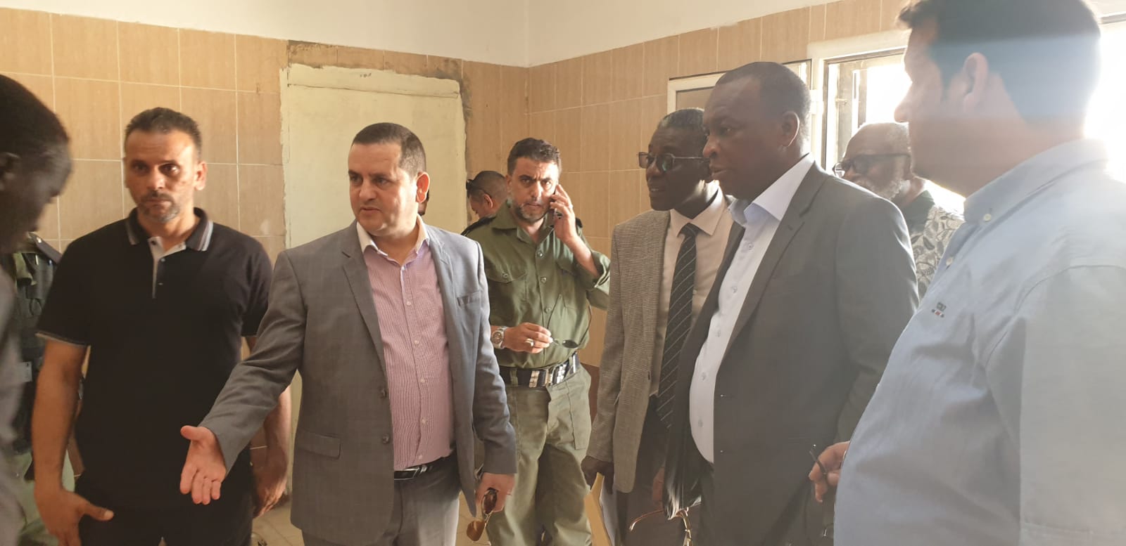 Le Général Sékouba Konaté lors de sa dernière visite à Benghazi