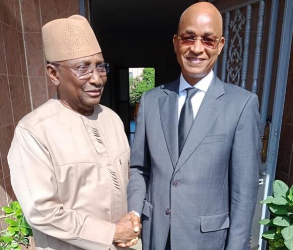 Cellou Dalein Diallo et Sidya Touré