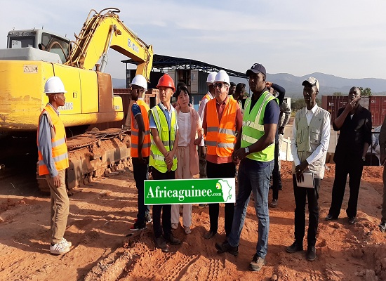 Moustapha Naité, ministre des Travaux Publics les projets d'infrastructures routières en haute Guinée