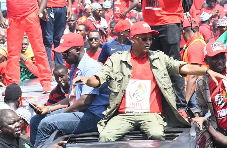Cellou Dalein Diallo, leader de l'UFDG lors de la marche de ce jeudi 14 novembre