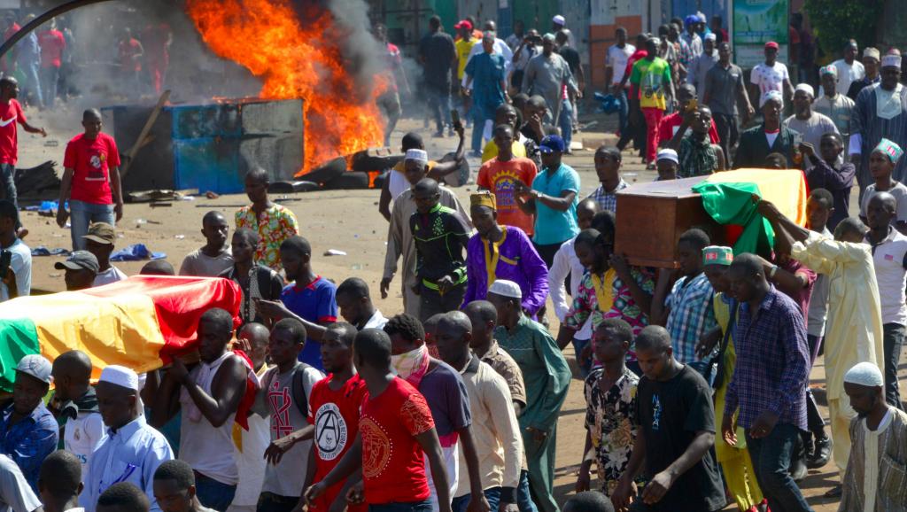 Funérailles des victimes des violences d'octobre à Conakry