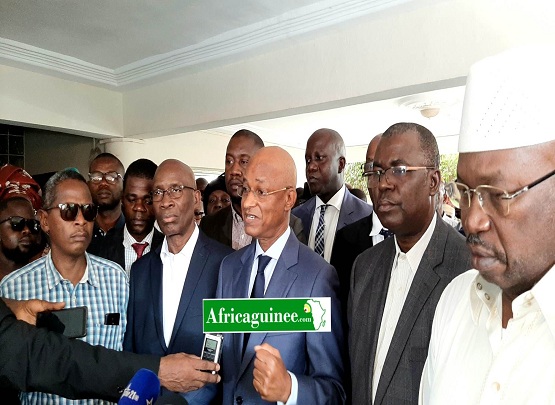 Des leaders de l'opposition guinéenne