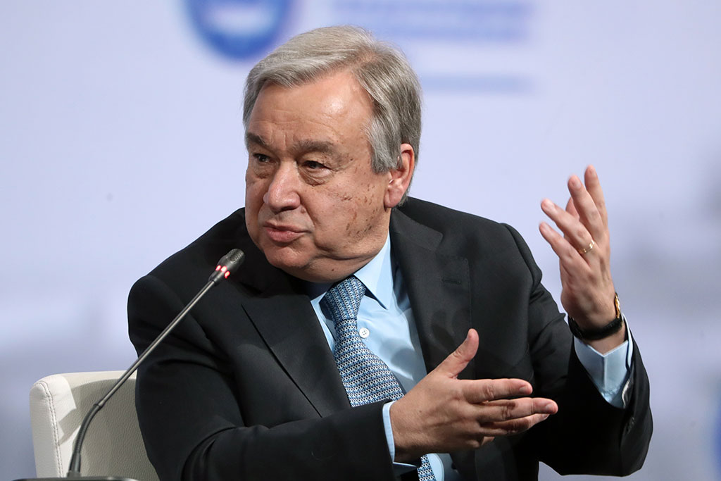Antonio Guterres, Secrétaire Général de l'ONU