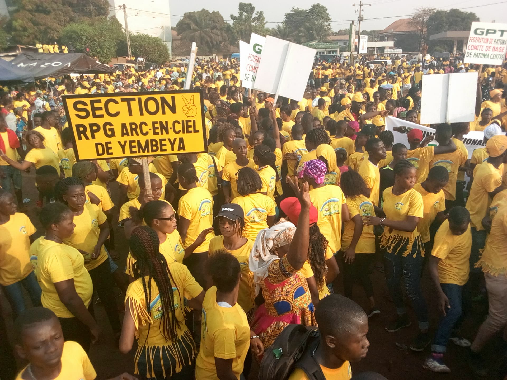Lancement de la campagne du RPG à Conakry