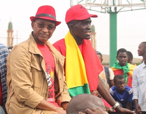 Cellou Dalein Diallo, Chef de file de l'opposition et Sékou Koundouno responsable du FNDC