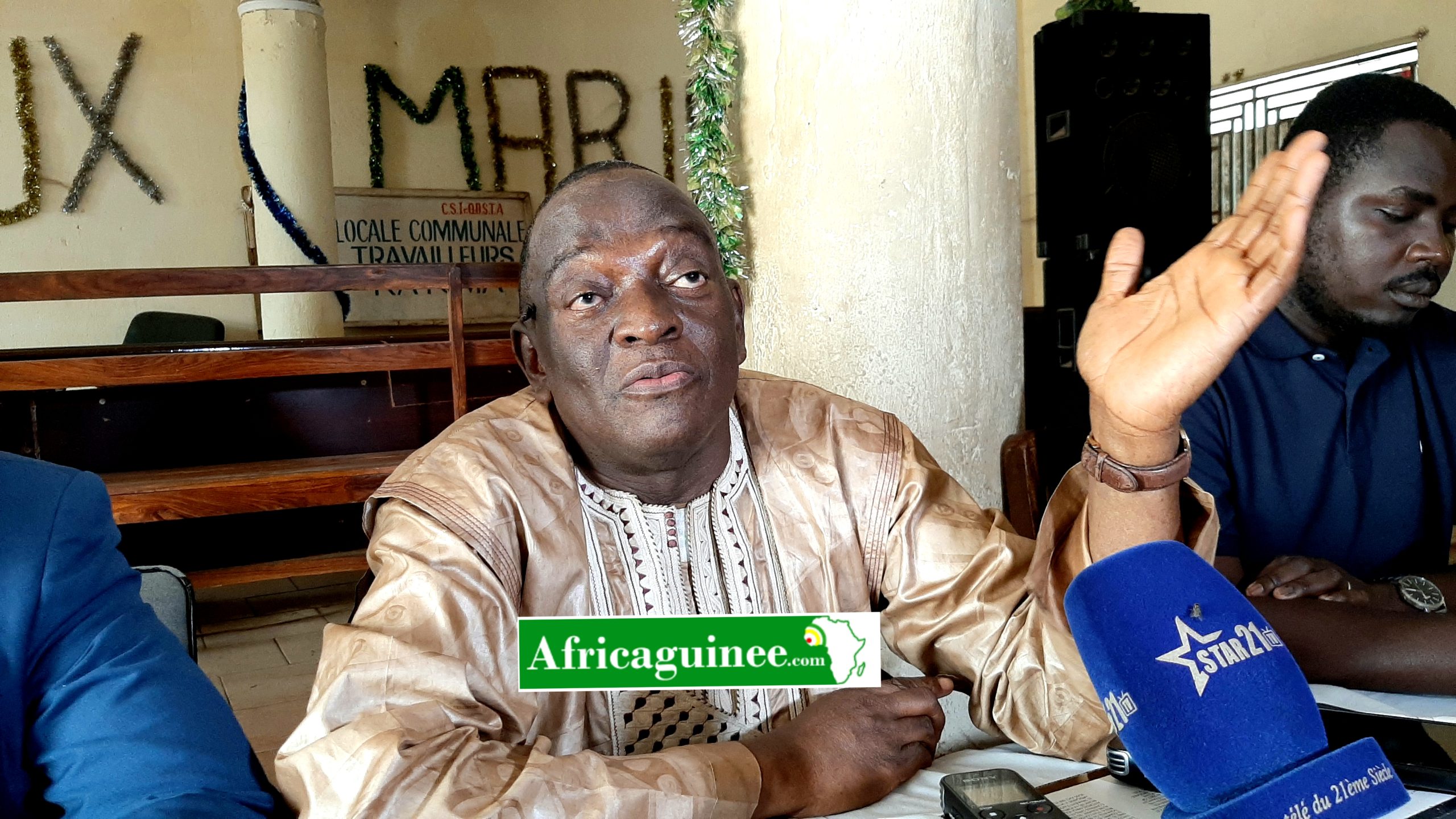 Issa Soumah, maire de Ratoma