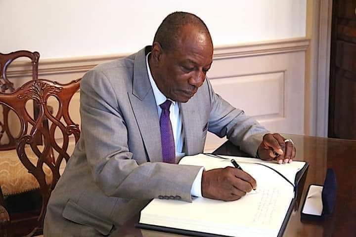 Alpha Condé, Président de la République de Guinée