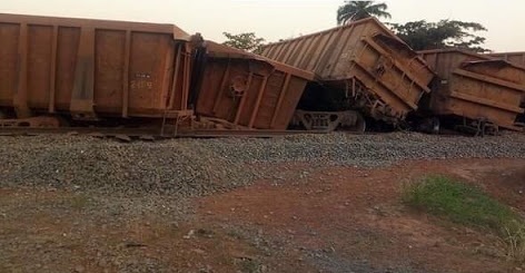 Déraillement d'un train, image d'illustration