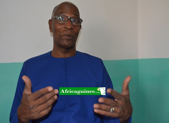 BAH Oury dans les locaux d'Africaguinee.com