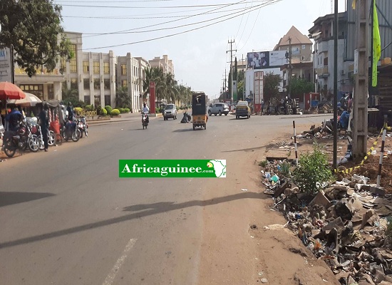 Manifestation du FNDC à Conakry