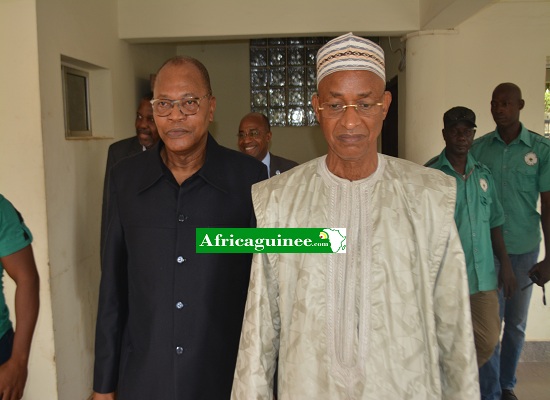 Mohamed Ibn Chambas et Cellou Dalein Diallo