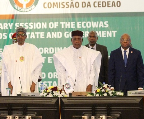 Buhari, Issoufou et Kassi Brou