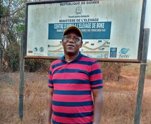 Ibrahima Baldé, président de la Confédération Nationale des Acteurs du Secteur Socioprofessionnel de l'élevage en Guinée (CONASEG)