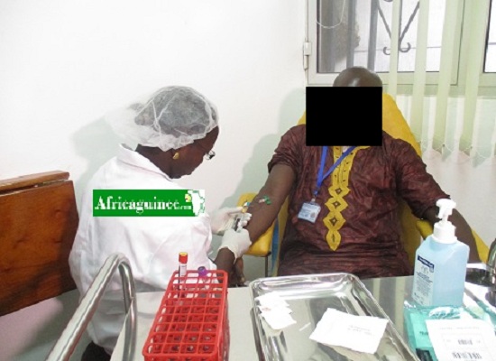 Essai vaccinal contre Ebola, image d'archive