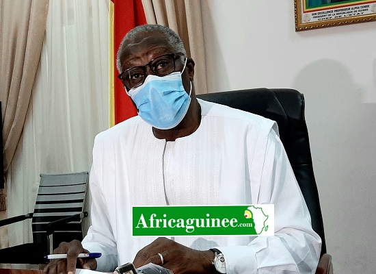 Mamadi Touré, ministre guinéen des Affaires Etrangères