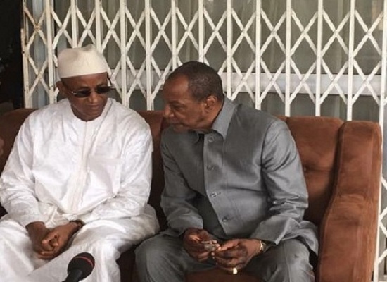 Alpha Condé et Cellou Dalein Diallo