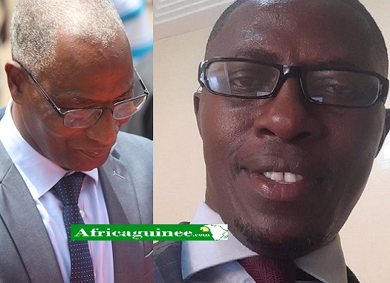 BAH Oury président du parti UDD et Jean Bien-aimé Haba