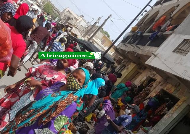 Des guinéennes bloqués à Dakar