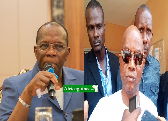 Kassory Fofana et Aboubacar Soumah, leader du SLECG