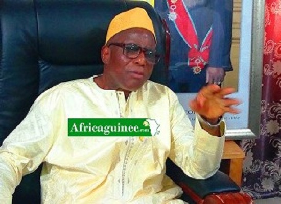 Mohamed Lamine Fofana, ministre de la Justice, garde des sceaux
