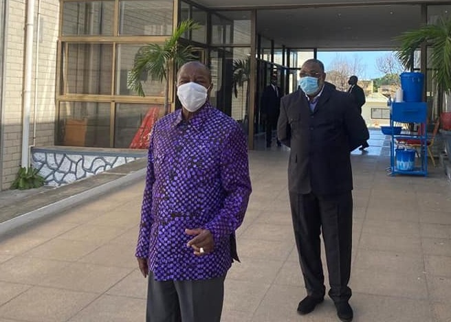 Alpha Condé au Palais Sékhoutourea