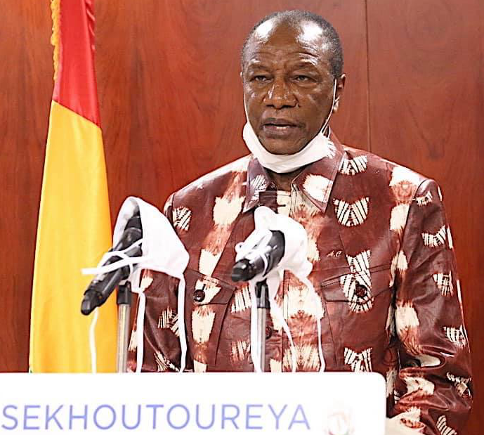 Alpha Condé, Président de la République de Guinée