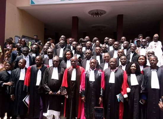 Des avocats membre du barreau guinéen