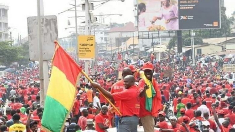 Manifestation du FNDC à Conakry