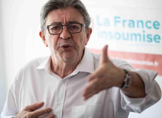 Jean Luc Melenchon, leader de la France Insoumise