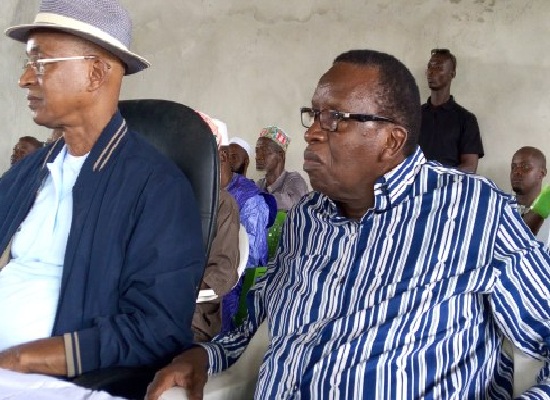 Cellou Dalein Diallo, leader de l'UFDG et Chérif Bah, un des vice-présidents du parti