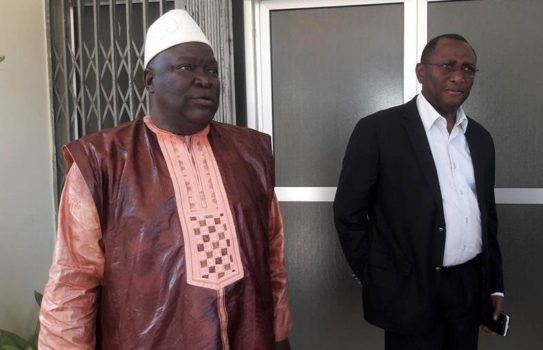 Seydouba Sako et Sidya Touré, leader de l'UFR