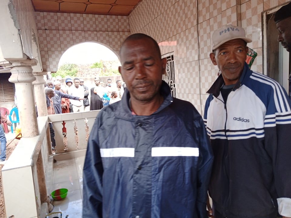 Le père de la famille victime, maitre Mamadou Oury Bah