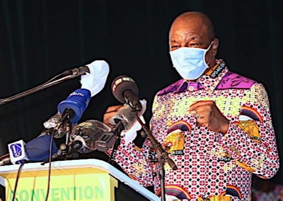 Alpha Condé, président de la République de Guinée