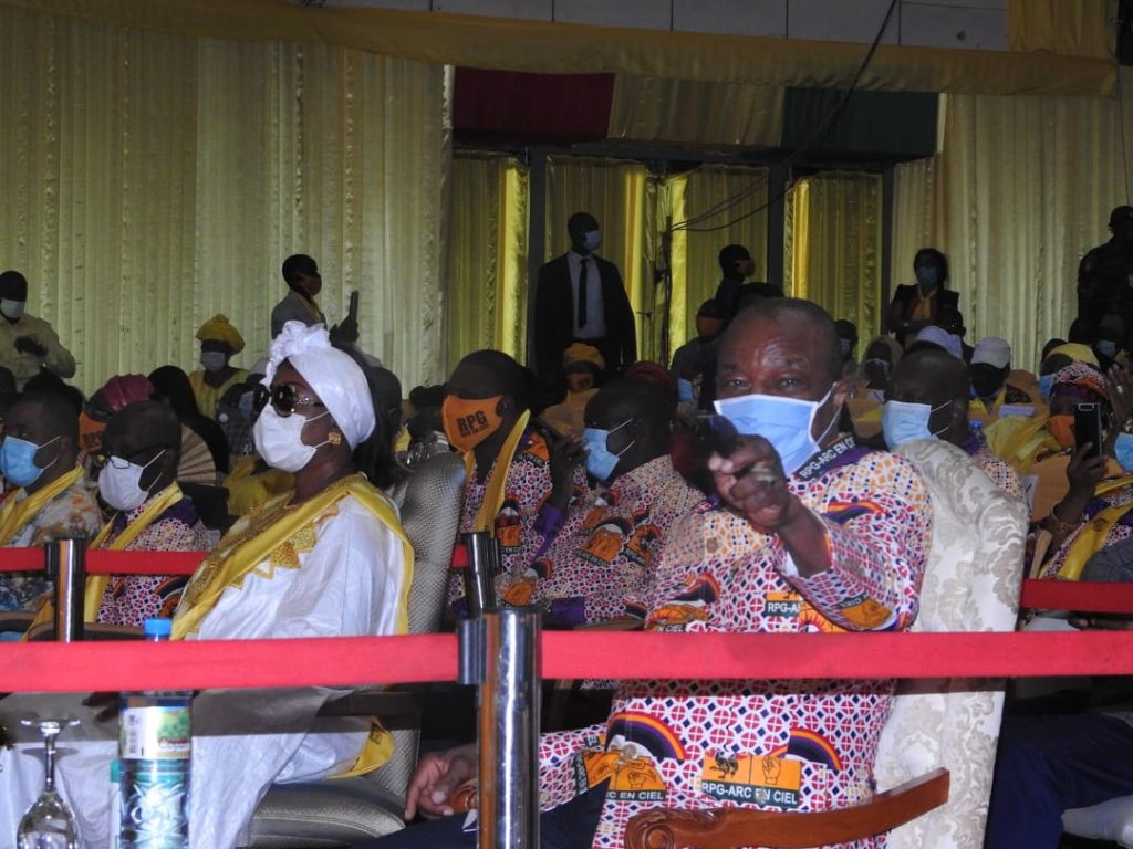 Alpha Condé, président de la République de Guinée