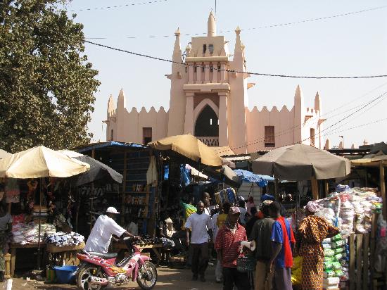 Marché rose de Bamako