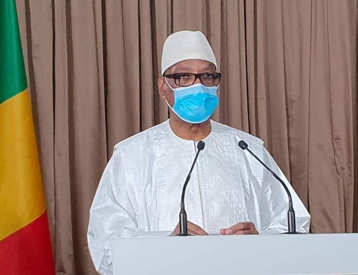 Le président déchu Ibrahim Boubacar Keita