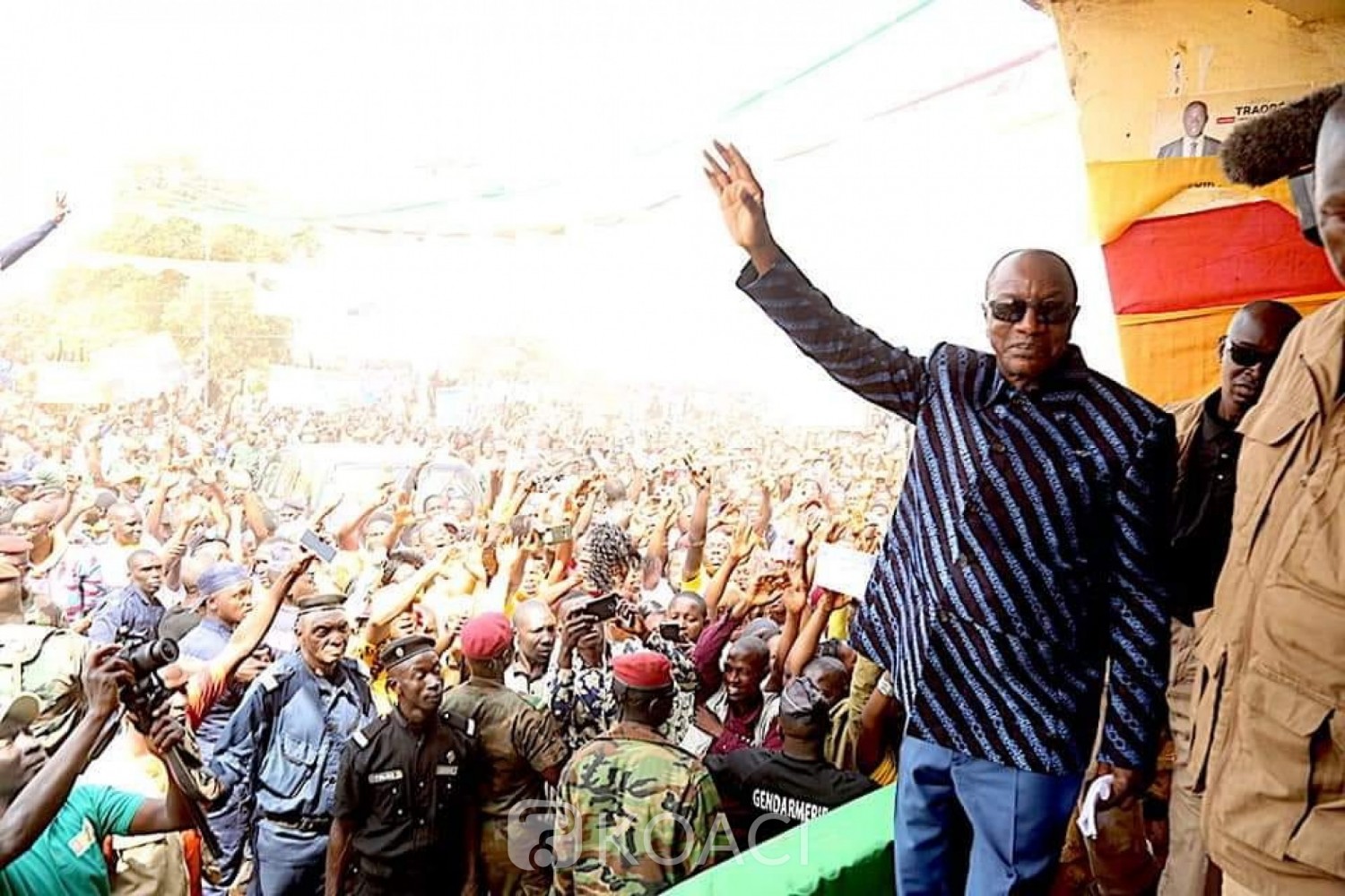 Alpha Condé, président de la République de Guinée