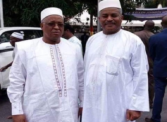 Bah Ousmane, leader de l'UPR et Thierno Ousmane Diallo