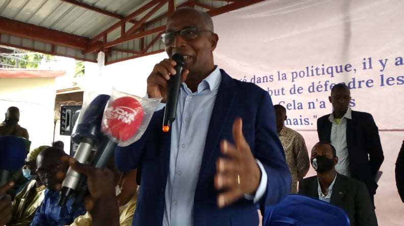 Bah Oury, leader du Union des démocrates pour la Renaissance de la Guinée (UDRG)