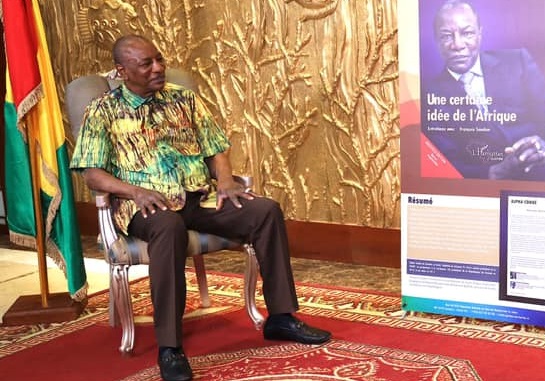 Alpha Condé, président de la République de Guinée