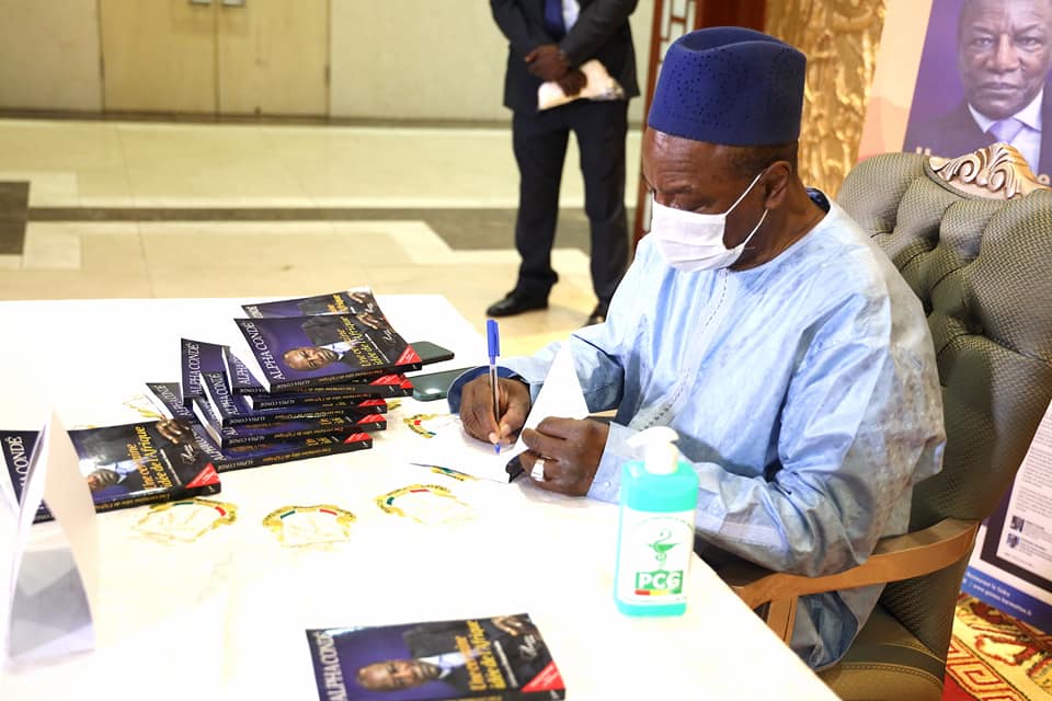 Alpha Condé, président de la République de Guinée