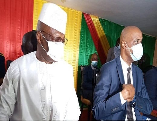 Les ministres Bouréma Condé et Damantang Albert Camara