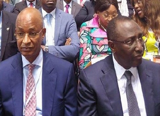 Les anciens premiers ministres Cellou Dalein Diallo, Sidya Touré