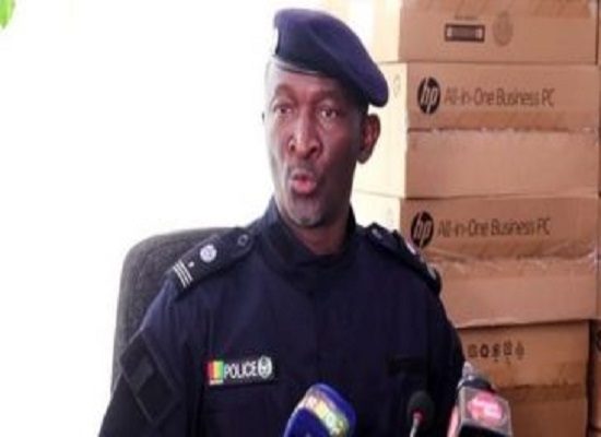 Le commissaire divisionnaire Aboubacar Fabou Camara