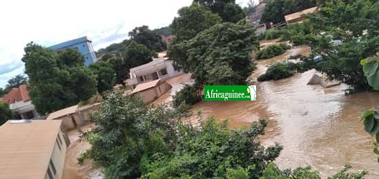 Inondations à Siguiri